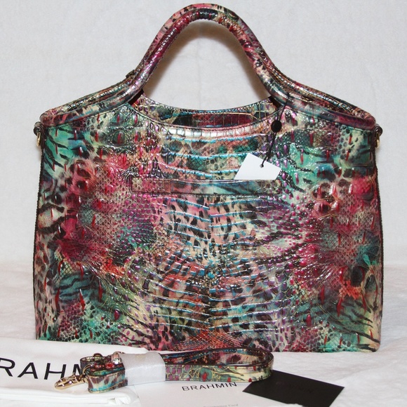 NWT BRAHMIN Elaine Shapeshifter Melbourne Leather - Picture 2 of 7